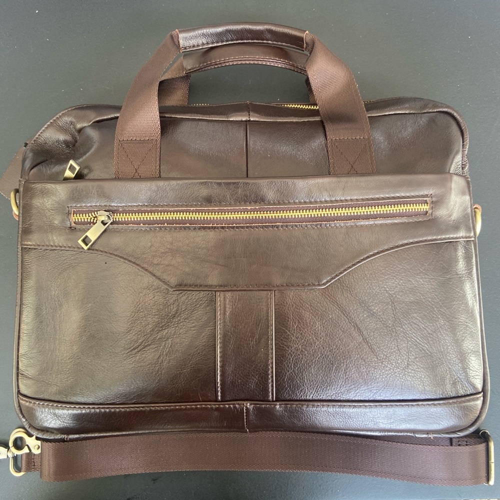 Brown Leather Men's Bag